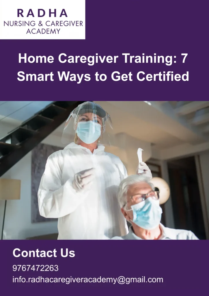 Home Caregiver Training: 7 Smart Ways to Get Certified